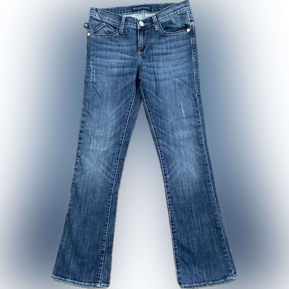Rock & Republic Kasandra Bootcut Jeans - Size 6 - EUC